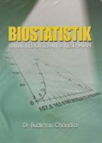 Image of Biostatistik : Untuk Kedokteran dan Kesehatan