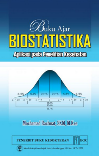 Image of Buku Ajar Biostatistika : Aplikasi Pada Penelitian Kesehatan