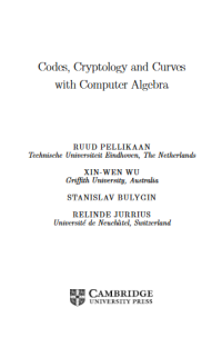 Image of Codes, Cryptology and Curves with Computer Algebra