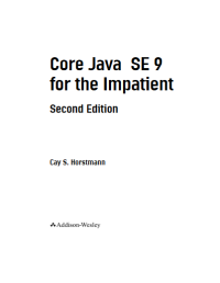 Image of Core Java SE 9 for the Impatient
