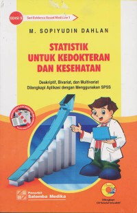 Image of Statistik untuk kedokteran dan Kesehatan