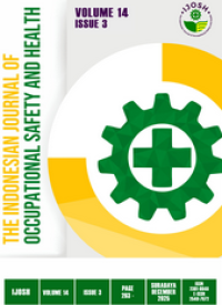 Image of The Indonesian Journal of Occupational Safety and Health