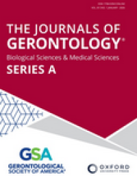 Image of The Journal oF Gerontology : Biological Sciences